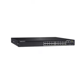 DELL N2224PX-ON gerido L3 2.5G Ethernet (100/1000/2500) Power over Ethernet (PoE) 1U preto