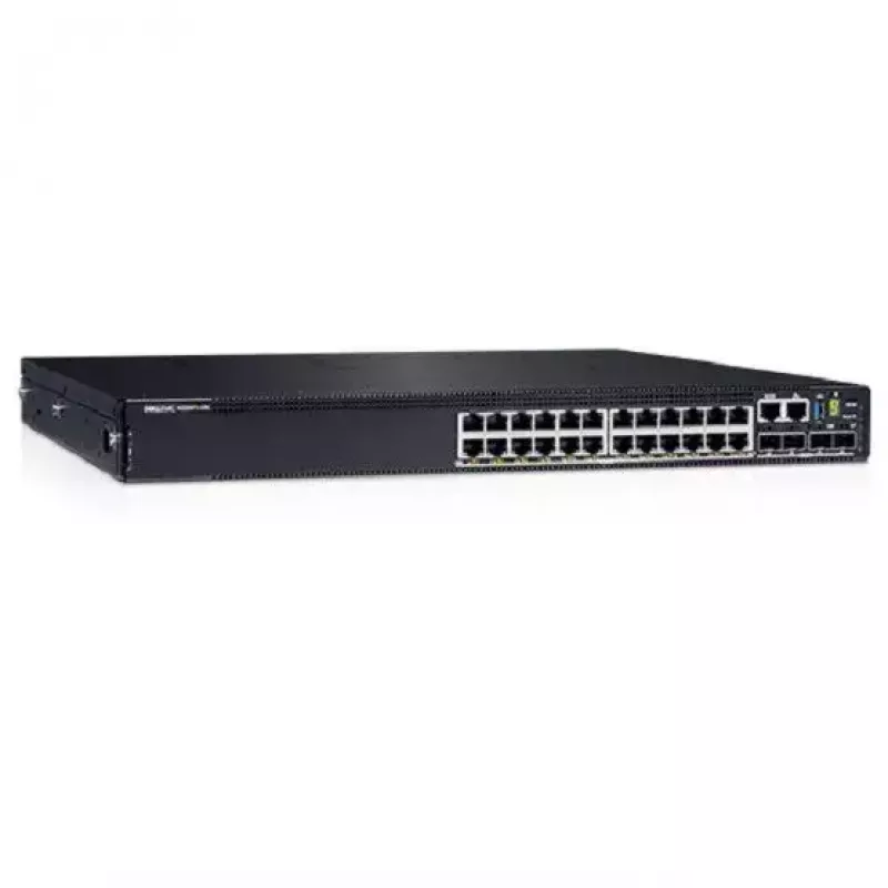 DELL N2224PX-ON gerido L3 2.5G Ethernet (100/1000/2500) Power over Ethernet (PoE) 1U preto