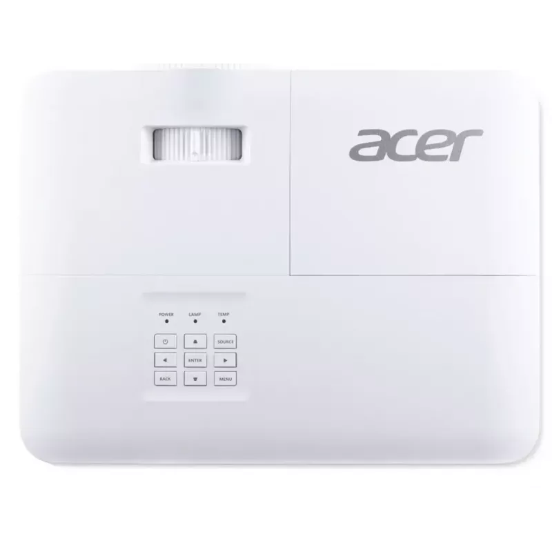 Projetor Acer P1358i — DLP, 5200 ANSI lm, 16:9, lâmpada, 5000/10000 h, branco