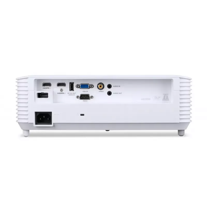 Projetor Acer P1358i — DLP, 5200 ANSI lm, 16:9, lâmpada, 5000/10000 h, branco