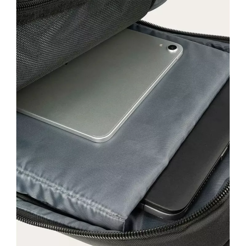 Mochila Tucano Lunar 40,6 cm 16 polegadas preto com pega e alça de ombro