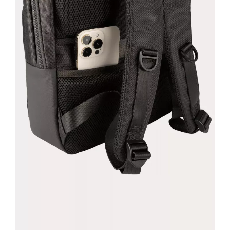Mochila Tucano Lunar 40,6 cm 16 polegadas preto com pega e alça de ombro