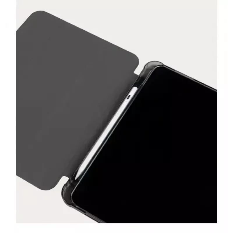 Capa folio Tucano Satin para iPad 10,9 polegadas 2022 cinzento transparente