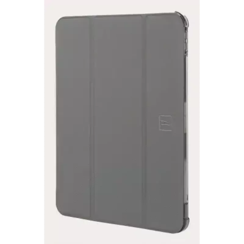Capa folio Tucano Satin para iPad 10,9 polegadas 2022 cinzento transparente