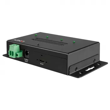 Hub USB Lindy 4 portas USB 3.2 Gen 2 Type-C metálico