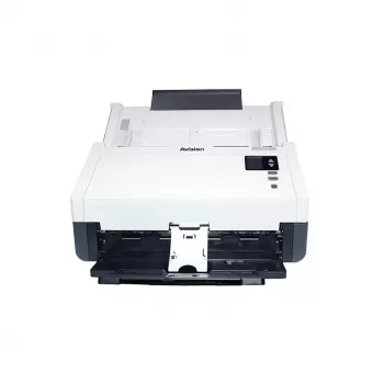 Digitalizador ADF Avision AD345GN — A4, 1200 x 1200 DPI, Duplex, ADF de 100 folhas, CIS, branco