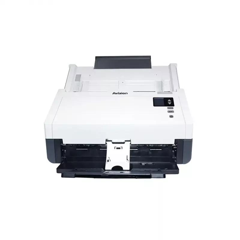 Digitalizador ADF Avision AD345GN — A4, 1200 x 1200 DPI, Duplex, ADF de 100 folhas, CIS, branco