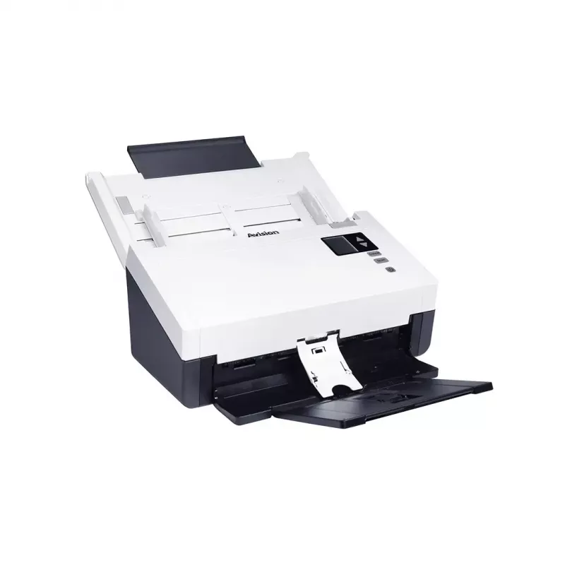 Digitalizador ADF Avision AD345GN — A4, 1200 x 1200 DPI, Duplex, ADF de 100 folhas, CIS, branco