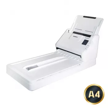 Digitalizador de mesa e ADF Avision AD340GFN com 1200 x 1200 DPI, A4, ADF de 50 folhas, Duplex, branco