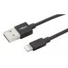 Cabo Lightning Ansmann 1700-0078 1,2 m preto