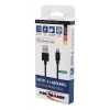 Cabo Lightning Ansmann 1700-0078 1,2 m preto