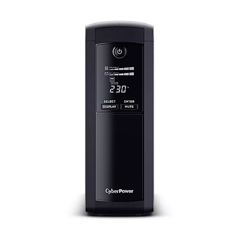 UPS (fonte de alimentação ininterrupta) CyberPower VP1200ELCD Line-Interactive 1,2 kVA 720 W 5 tomadas AC