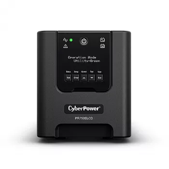 UPS (fonte de alimentação ininterrupta) CyberPower PR750ELCDGR Line-Interactive 0,75 kVA 675 W 4 saídas AC
