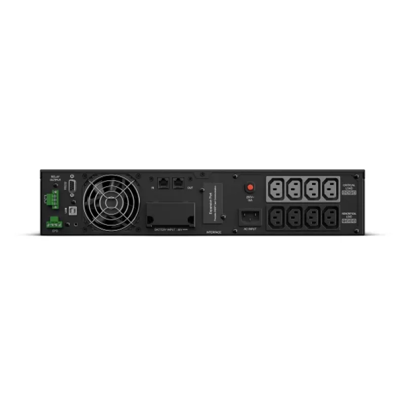 UPS (fonte de alimentação ininterrupta) CyberPower OL1000ERTXL2U dupla conversão (Online) 1 kVA 900 W 8 tomadas