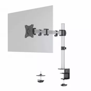 Durable SELECT Suporte de monitor 509423 para 1 monitor, fixação à secretária, prateado