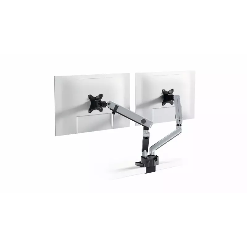 Durable SELECT PLUS Suporte de monitor 509723 com braço para 2 monitores, fixação à secretária