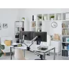Durable SELECT PLUS Suporte de monitor 509723 com braço para 2 monitores, fixação à secretária