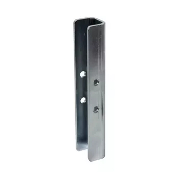 Conector interno para mastro B-TECH SYSTEM 2 para mastros Ø50mm, aço acabamento zincado, 30×40×200mm