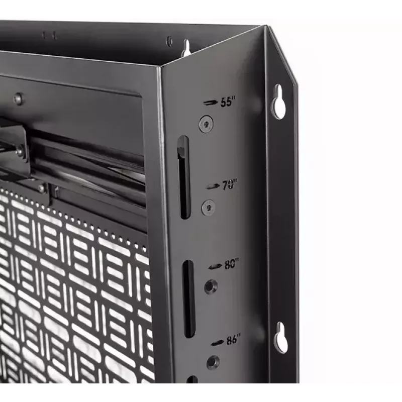 Suporte de parede para ecrã plano B-Tech BT7885/B VESA 600x400 70kg