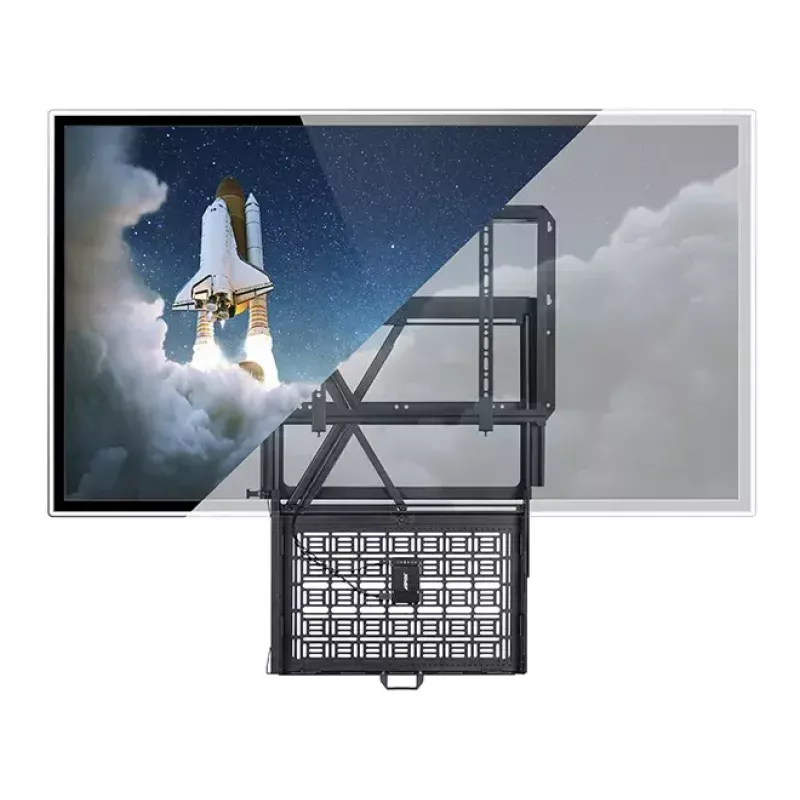 Suporte de parede para ecrã plano B-Tech BT7885/B VESA 600x400 70kg
