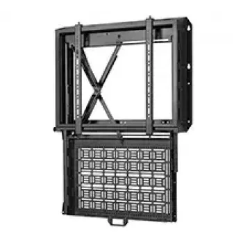 Suporte de parede para ecrã plano B-Tech BT7885/B VESA 600x400 70kg