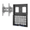 Prateleira para tubo de suporte AV B-Tech BT7888/B preto, capacidade 10 kg