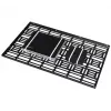 Prateleira para tubo de suporte AV B-Tech BT7888/B preto, capacidade 10 kg