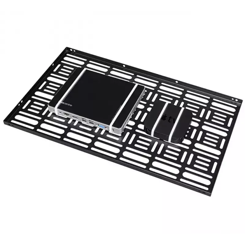 Prateleira para tubo de suporte AV B-Tech BT7888/B preto, capacidade 10 kg