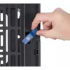 Prateleira para tubo de suporte AV B-Tech BT7888/B preto, capacidade 10 kg