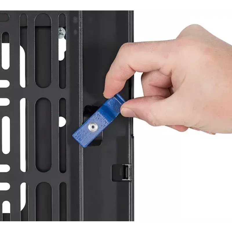 Prateleira para tubo de suporte AV B-Tech BT7888/B preto, capacidade 10 kg
