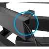Suporte de parede para ecrã plano B-Tech Heavy Duty Twin Cantilever Arm VESA 800 x 600 peso máximo 125 kg