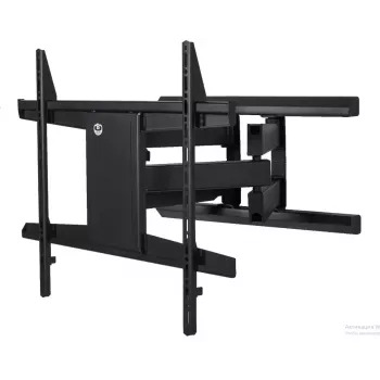 Suporte de parede para ecrã plano B-Tech Heavy Duty Twin Cantilever Arm VESA 800 x 600 peso máximo 125 kg
