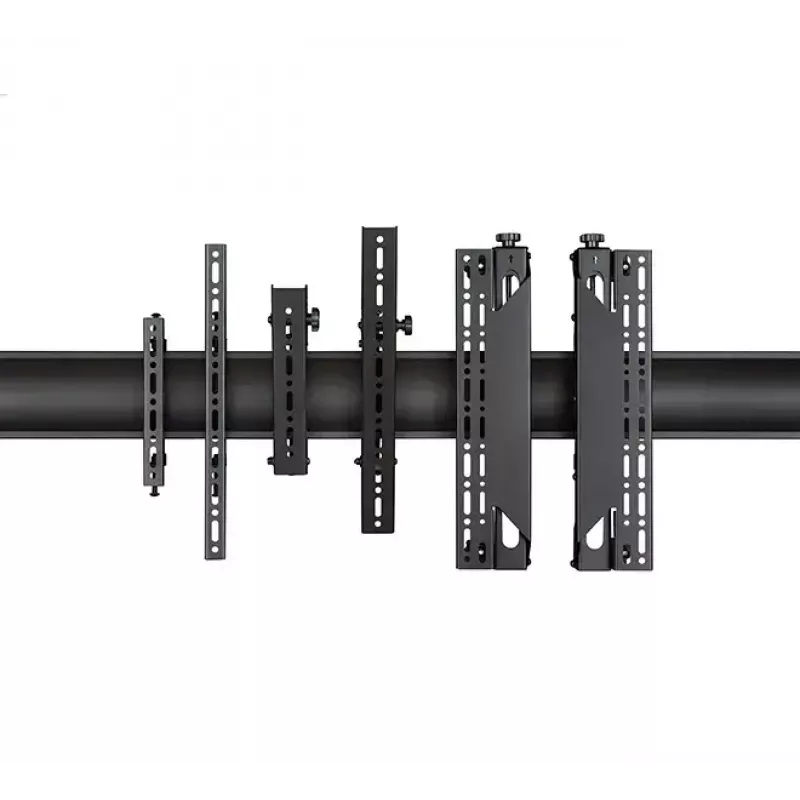 Calha de montagem B-TECH BT8390-100/B V2 – alumínio, preto, 1000 mm comprimento, 30 mm profundidade