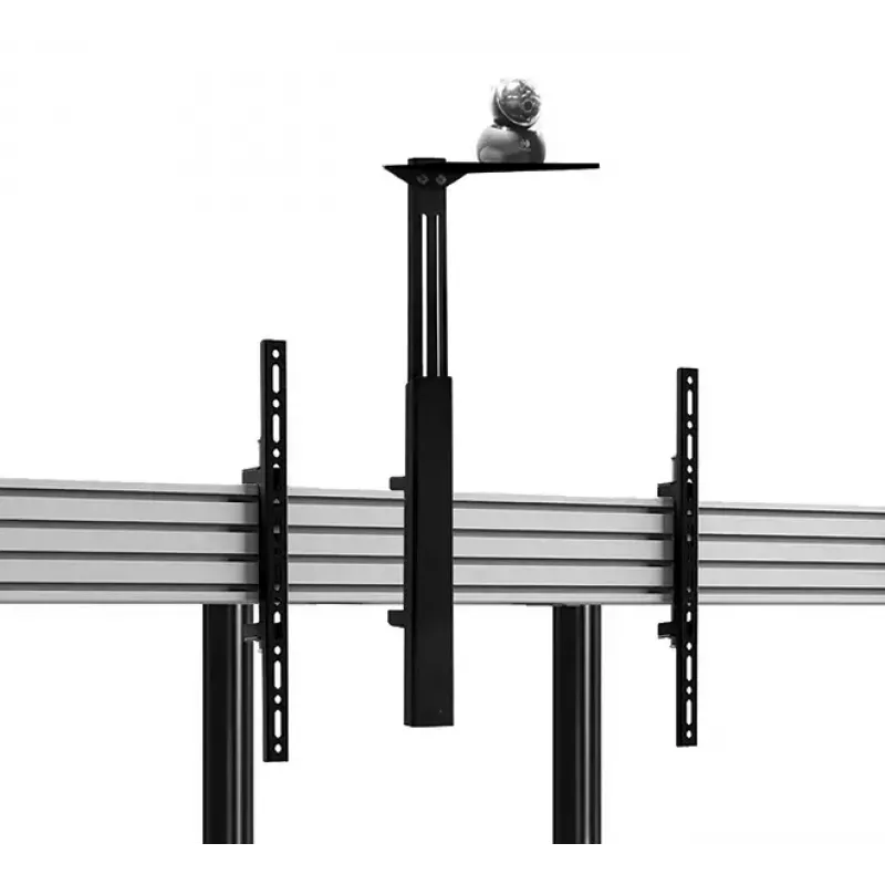 Braço de montagem para ecrã plano B-Tech BT8390 braço de montagem ajustável para acessórios preto 4 kg