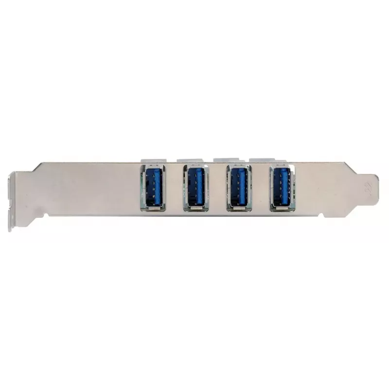 Placa PCIe EXSYS 4 portas USB 3.2 Gen 1 com Self-Power 3A Renesas