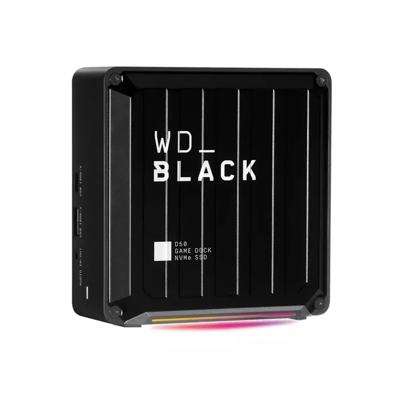 SSD Western Digital D50 com fios Thunderbolt 3 preto