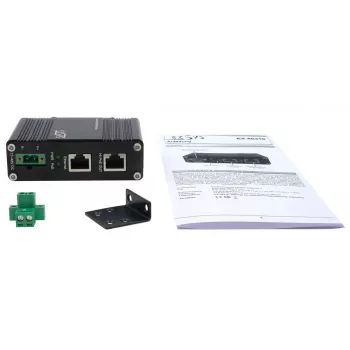 Injetor PoE++ Gigabit EXSYS 60W -40 °C a +80 °C