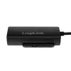 Adaptador LogiLink USB 3.0 para SATA com OTB - controlador de armazenamento com indicador de dados, indicador de rede, botão OneTouchEasy (OTB) - SATA 3Gb/s - 3 Gbit/s - USB