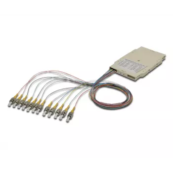 Cassete de emenda Digitus A-96911-02-UPC com 12 pigtails ST OS2