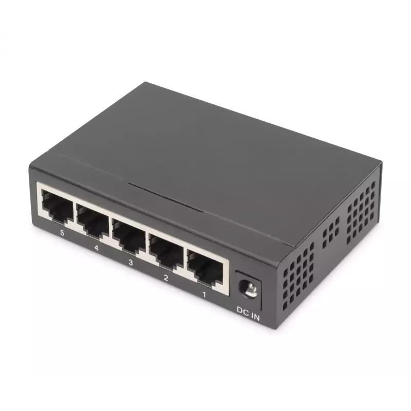 Switch não gerido Digitus DN-80202-1 5 portas Gigabit