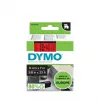 Etiquetas DYMO Authentic D1 | Impressão preta em fita vermelha | 9 mm x 7 m | Etiquetas autoadesivas para impressoras de etiquetas LabelManager | Fabricado na Europa