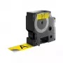 Etiquetas DYMO Authentic D1 | Rolo 24mm x 7m | Impressão preta em amarelo | Etiquetas autoadesivas para impressoras de etiquetas LabelManager