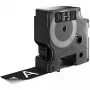 Etiquetas DYMO Authentic D1 | Rolo 24 mm x 7 m | Impressão branca em preto | Etiquetas autoadesivas para impressoras de etiquetas LabelManager