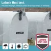 Etiquetas DYMO Authentic D1 de longa duração | Impressão preta em fita laranja | 12 mm x 3 m | Fita de etiquetas de alto desempenho para impressoras de etiquetas LabelManager