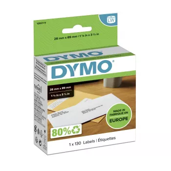 Etiquetas de impressora autoadesivas DYMO LW Address Labels 28X89