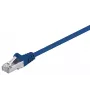 Cabo de rede Goobay 68053 azul 0,5m Cat5e SF/UTP