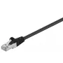 Goobay 68675 Cabo patch CAT 5e, SF/UTP, CCA, preto, 7,5 m