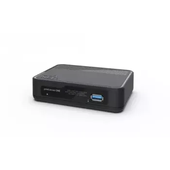 Servidor de impressão SEH printserver One Ethernet LAN preto 10/100/1000 Mbit/s