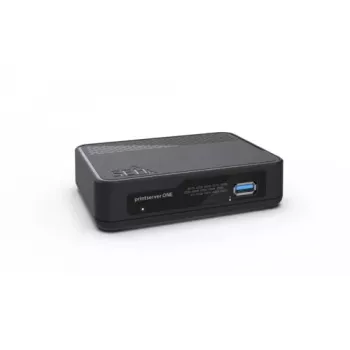 Servidor de impressão SEH printserver One Ethernet LAN preto 10/100/1000 Mbit/s