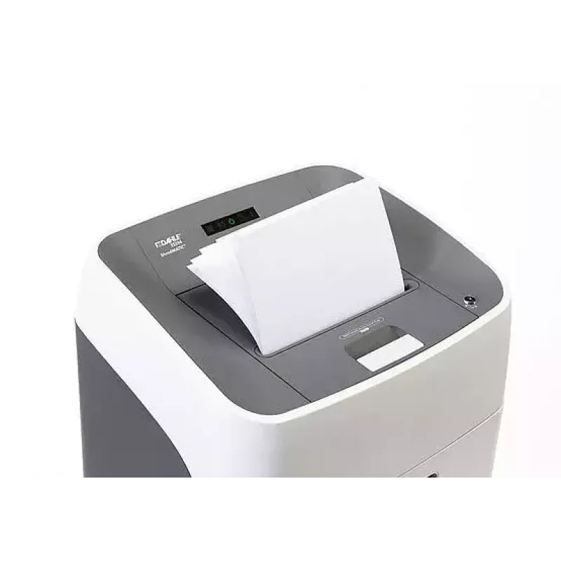 Destruidora de documentos Dahle ShredMATIC 300 corte em micropartículas 22 cm branco